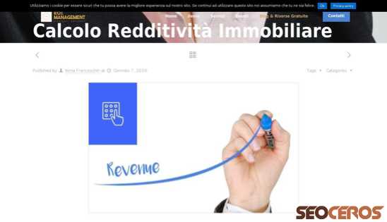roimanagement.eu/calcolo-redditivita-immobiliare desktop náhled obrázku