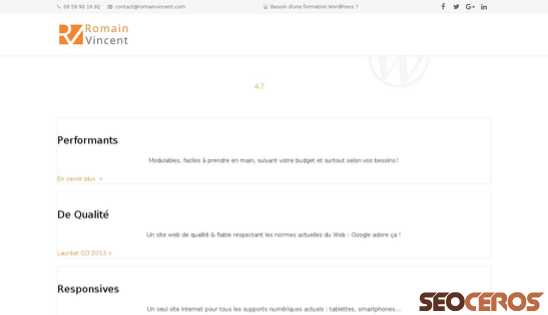 romainvincent.com/creation-refonte-site-28-chartres desktop preview