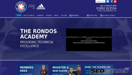rondos.co.uk desktop náhľad obrázku