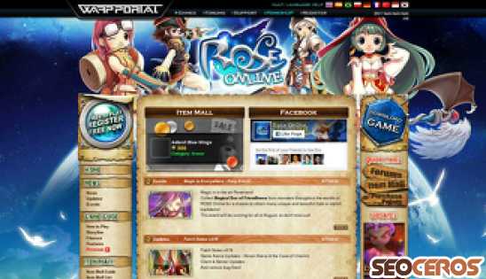 roseonlinegame.com desktop náhľad obrázku