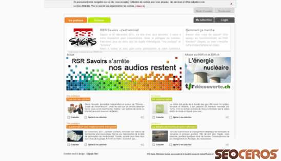 rsrsavoirs.ch desktop preview