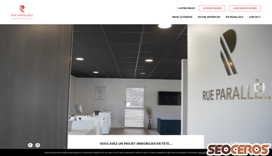 rue-parallele.com desktop náhľad obrázku