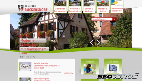 rueckersdorf.de desktop náhľad obrázku