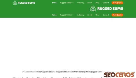 ruggedsumo.com desktop náhľad obrázku