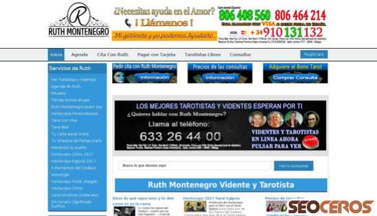 ruthmontenegro.com desktop Vista previa