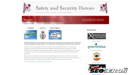safetyheroes.co.uk desktop obraz podglądowy