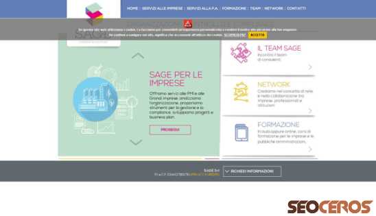 sageweb.it desktop förhandsvisning