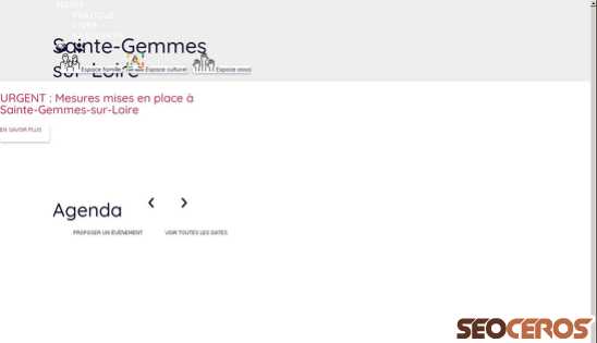 sainte-gemmes-sur-loire.fr desktop náhľad obrázku