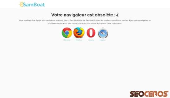 samboat.fr desktop previzualizare