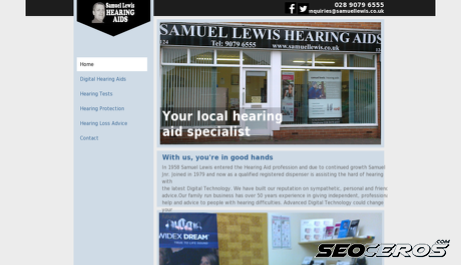 samuellewis.co.uk desktop előnézeti kép