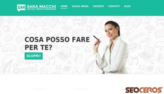 saramacchi.it desktop förhandsvisning