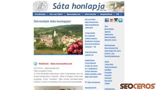 sata.hu desktop előnézeti kép
