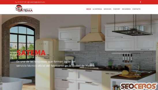 satema.es desktop förhandsvisning