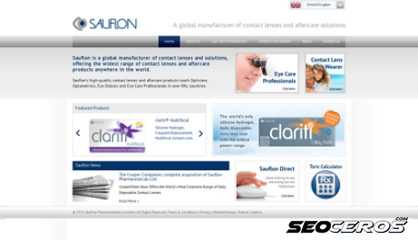 sauflon.co.uk desktop vista previa