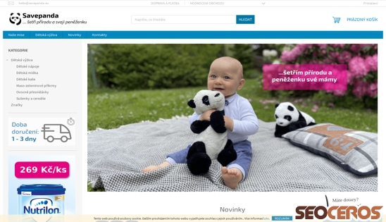 savepanda.eu desktop előnézeti kép
