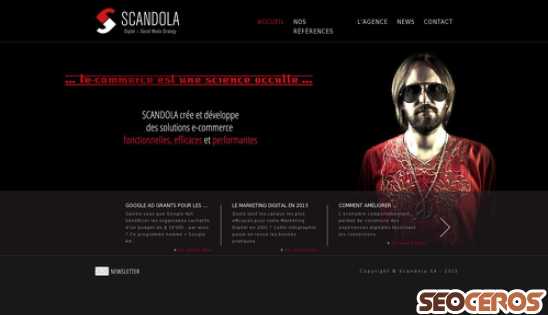 scandolagency.ch desktop förhandsvisning