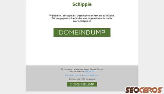 schippie.nl desktop Vorschau