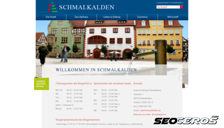 schmalkalden.de desktop előnézeti kép