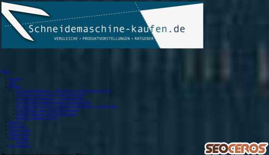 schneidemaschine-kaufen.de desktop előnézeti kép
