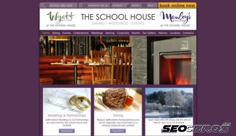 schoolhouse.co.uk desktop previzualizare