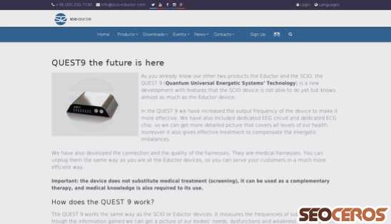 scio-eductor.com/products/quest9 desktop náhľad obrázku