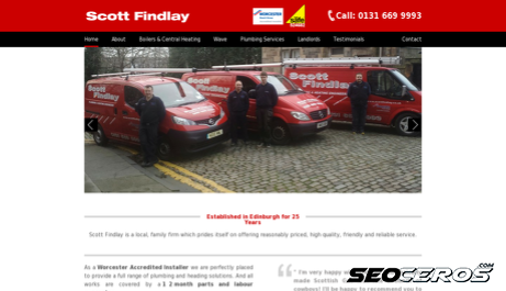 scottfindlay.co.uk desktop vista previa