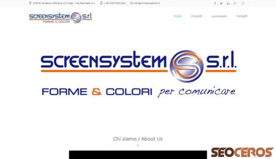 screensystem.it desktop vista previa