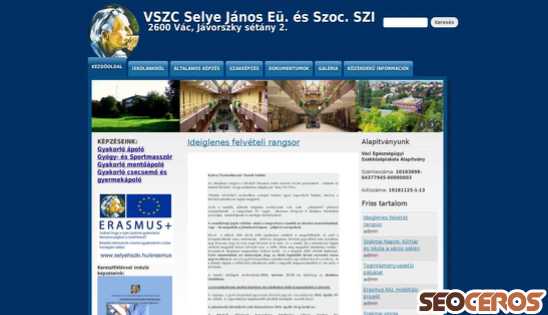 selyehszki.hu desktop náhľad obrázku