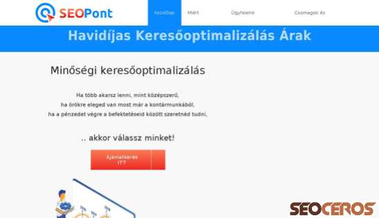 seopont.hu desktop náhľad obrázku