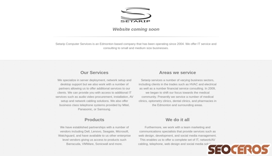 setarip.com desktop előnézeti kép