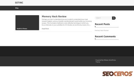 setinc.org desktop preview