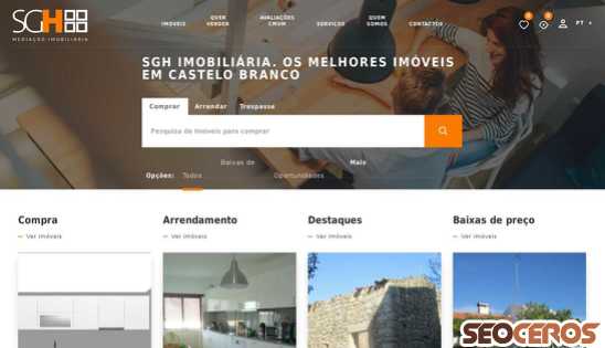 sgh-imobiliaria.com desktop previzualizare