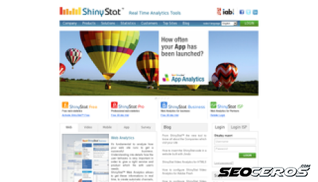 shinystat.com desktop náhľad obrázku