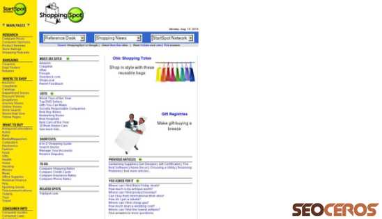 shoppingspot.com desktop Vista previa