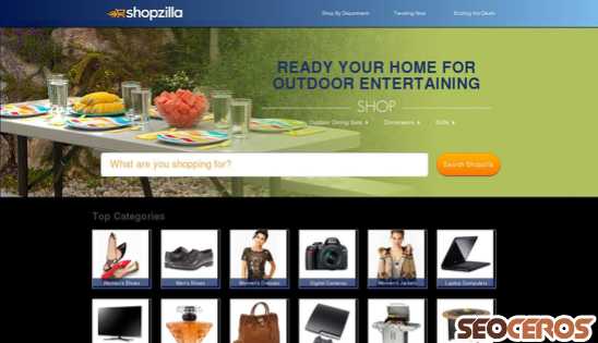 shopzilla.com desktop anteprima
