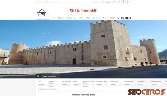 siciliaimmobili.net desktop förhandsvisning