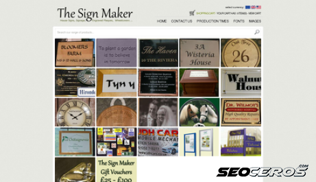 sign-maker.co.uk desktop प्रीव्यू 
