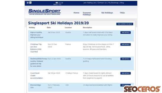 singlesport.com/winter-holidays desktop náhľad obrázku