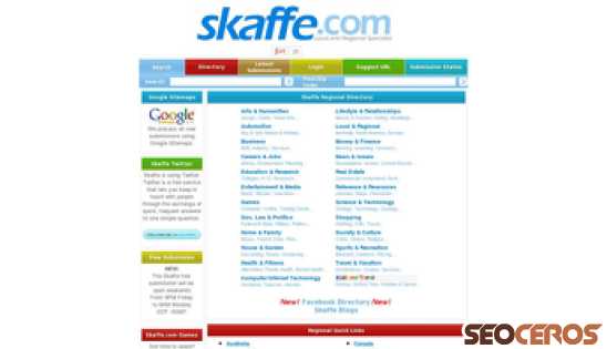 skaffe.com desktop előnézeti kép