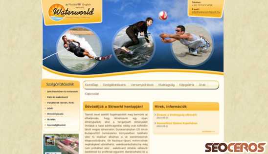 skiworld.hu desktop náhľad obrázku