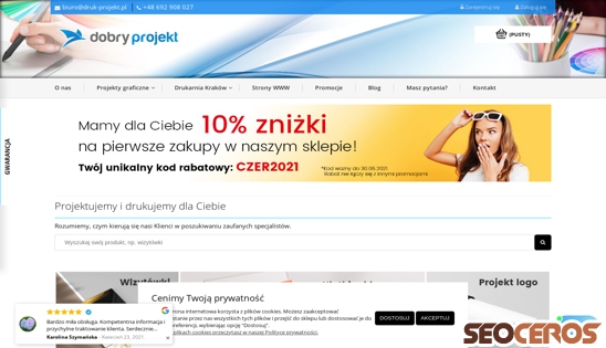 sklep.druk-projekt.pl desktop प्रीव्यू 