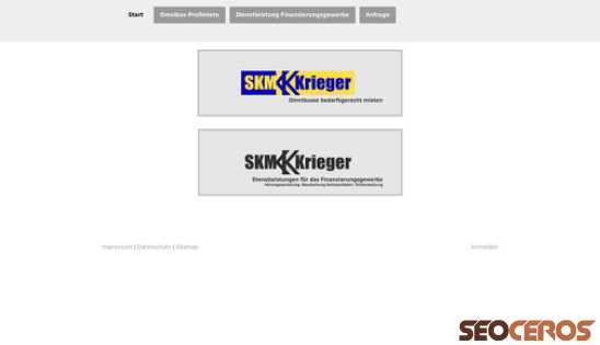 skm-krieger.de desktop előnézeti kép