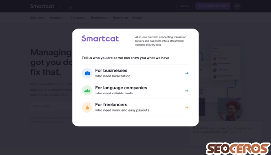 smartcat.com desktop Vista previa