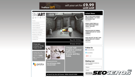 smartgallery.co.uk desktop förhandsvisning