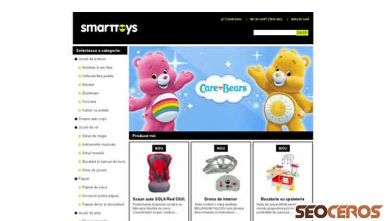 smarttoys.ro desktop prikaz slike