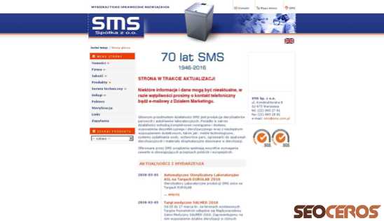 sms.com.pl desktop förhandsvisning