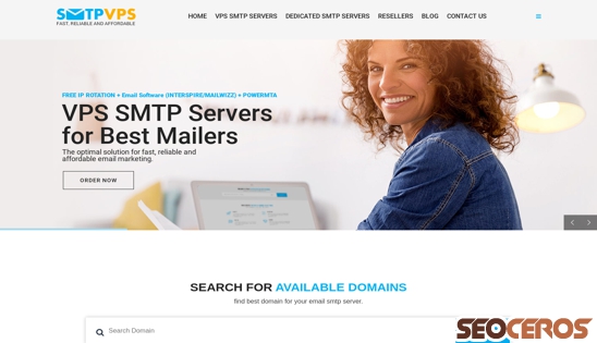 smtpvps.com desktop náhľad obrázku
