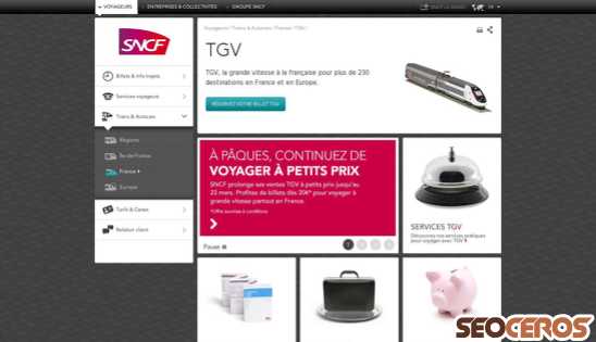 tgv.com desktop Vorschau