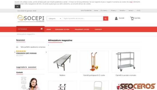 socepi.it/attrezzature-magazzino.html desktop náhľad obrázku