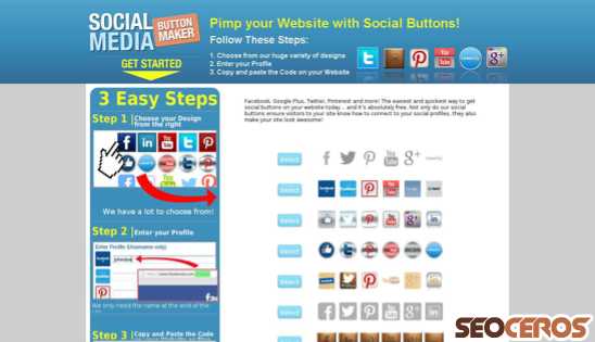 socialbuttonmaker.com desktop previzualizare